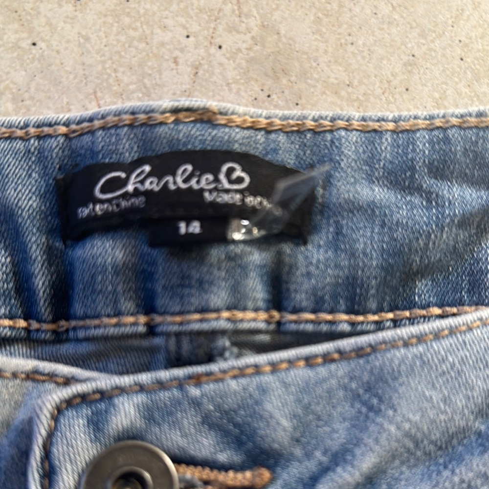 Charlie B Light Blue Jeans